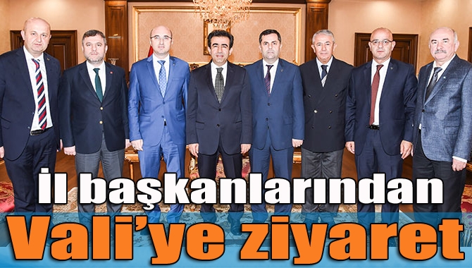 İlimizdeki siyasi partilerin il başkanları sabah saatlerinde SEKA Park Otel’de