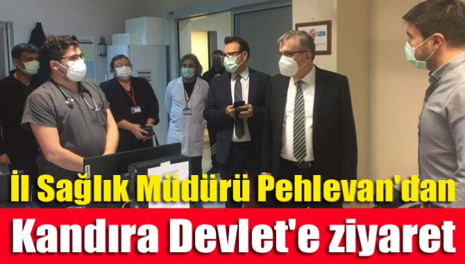 İl Sağlık Müdürü Op. Dr. Yüksel Pehlevan, M. Kazım Dinç