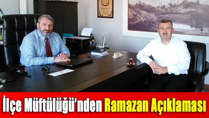 Kandıra İlçe Müftüsü Osman Zeki Yağcı, Ramazan ayı programları ile