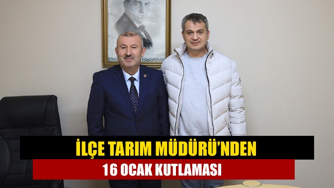 Kandıra İlçe Tarım ve Orman Müdürü Ercan Aydın, 16 Ocak