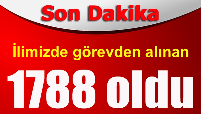 FETÖ soruşturmaları çerçevesinde Kocaeli’de görevden alınan personel sayısı her geçen
