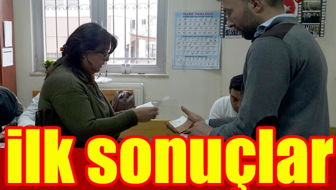 Halk oylamasının sona ermesiyle ilk sonuçlar gelmeye başladı