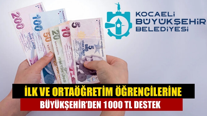 Kocaeli Büyükşehir Belediye Başkanı Doç.Dr.Tahir Büyükakın, 10 bin ilk ve