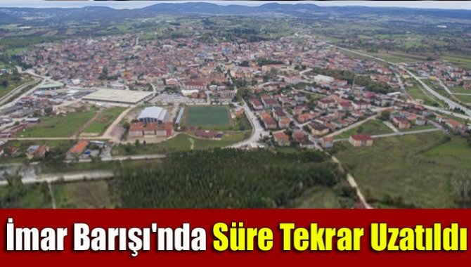 Çevre ve Şehircilik Bakanlığınca uygulamaya konulan İmar Barışı düzenlemesinde başvuru