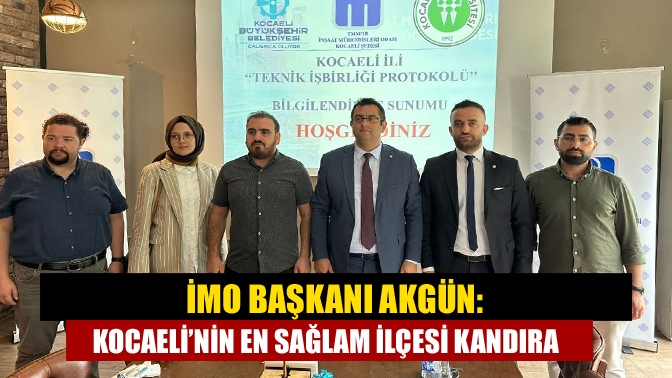 İnşaat Mühendisleri Odası Kocaeli Şubesi ve Kocaeli Büyükşehir Belediyesi tarafından