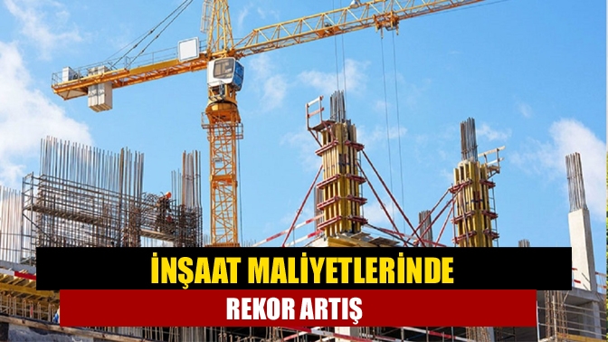 TÜİK'e göre, inşaat maliyet endeksi 2022 yılı Eylül'de bir önceki