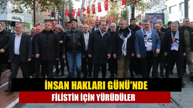 Gönüllü Kültür Teşekkülleri öncülüğünde İzmit’te, 10 Aralık Dünya İnsan Hakları