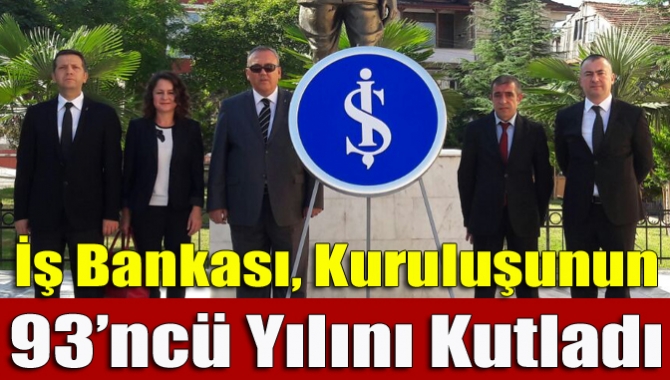 Türkiye İş Bankası Kandıra Şubesi, kuruluşunun 93’üncü yılını kutladı.