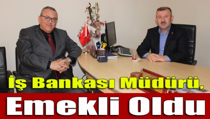 Türkiye İş Bankası Kandıra Şube Müdürü Selçuk Halisküçük, 24 yıllık