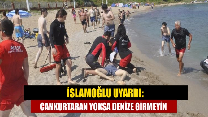 Kandıra’da kara hafta sonu. Farklı sahillerde denize giren Fikret Abacı