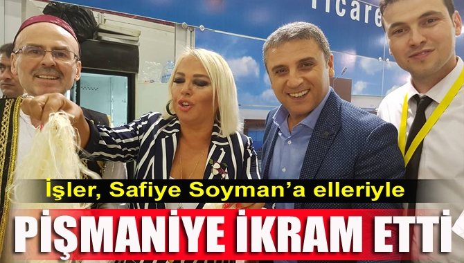 Kocaeli Ticaret Odası üyesi Erkan İşler, Yöresel Ürünler Fuarı’na katılan