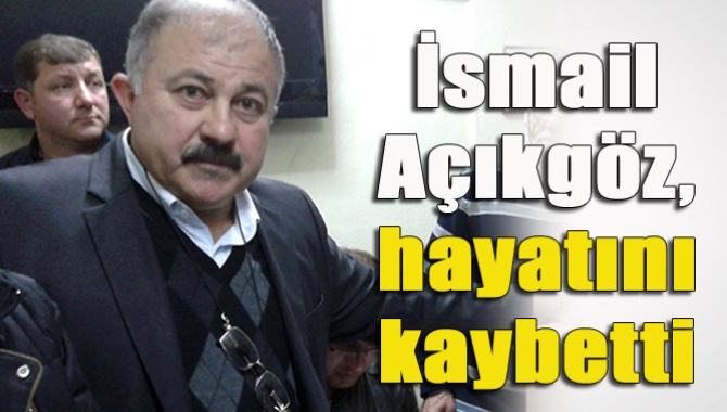 CHP Kandıra eski ilçe yöneticilerinden Kandıra Avcılar Kulübü Başkanı İsmail