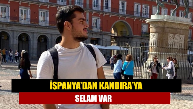 Emirhan Arıcı'nın gazetemizin aracılığıyla tüm Kandıra halkına selamı var.