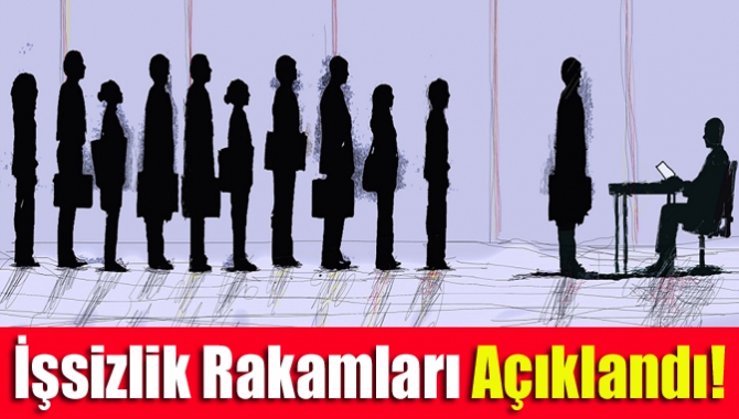 Türkiye genelinde 15 ve daha yukarı yaştakilerde işsiz sayısı 2019