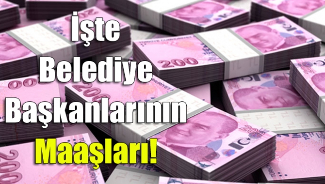 Nüfusa göre maaş alan belediye başkanları arasında en yüksek maaşı