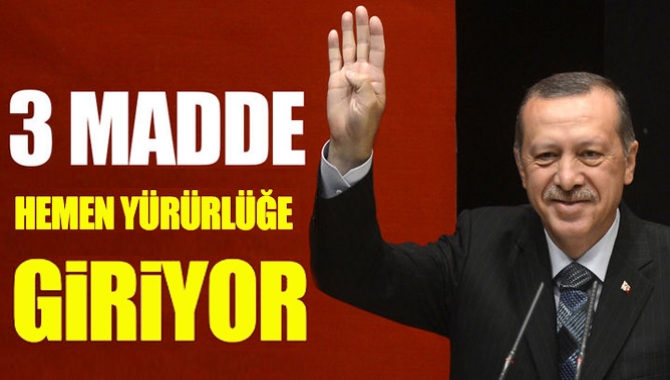 Anayasa değişiklik paketi sandıktan 'Evet'le çıktı. Değişikliklerin büyük çoğunluğu 3