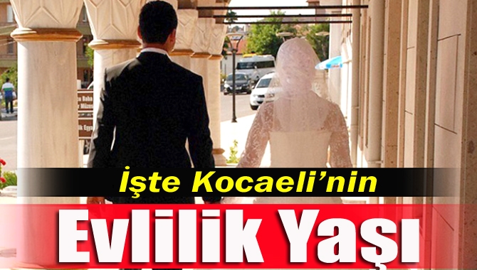 Türkiye İstatistik Kurumu (TÜİK) Kocaeli Bölge Müdürlüğü verilerine göre, Ortalama