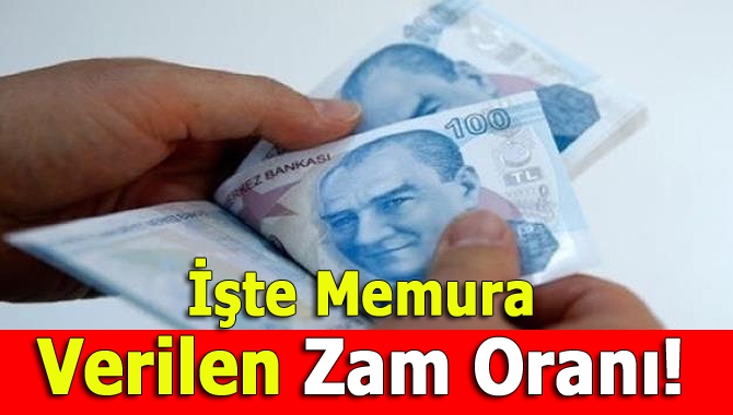 Memur maaşları ile memur emeklisi aylıklarına 2020'de yüzde 4+4, 2021'de
