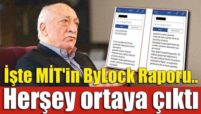 FETÖ'nün kriptolu haberleşme ağı ByLock'la (Chat and Talk) ilgili Milli