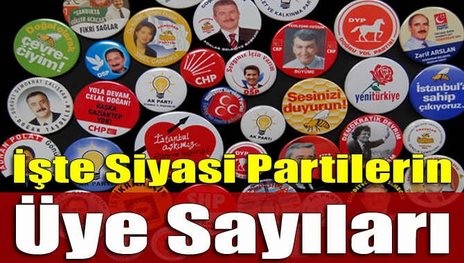 Yargıtay Cumhuriyet Başsavcılığının resmi kayıtlarına göre, Türkiye'de en fazla üye