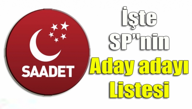 24 Haziran erken seçim tarihinin belirlenmesi sonrasında SP’de milletvekili aday