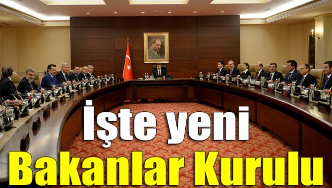 Cumhurbaşkanı Recep Tayyip Erdoğan 64'üncü hükümeti onayladı