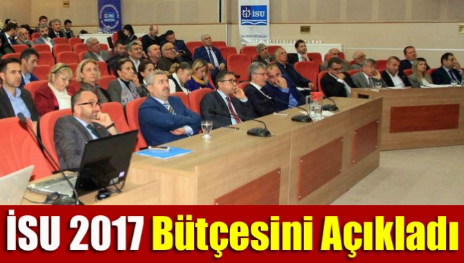 İSU Genel Müdürü İlhan Bayram, bu gün gerçekleşen İSU 2017