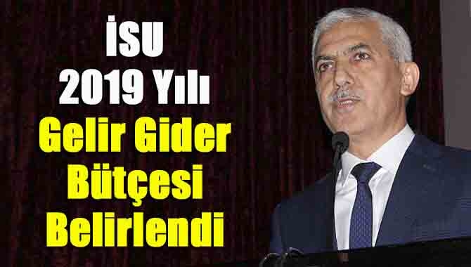 İSU Genel kurulunda konuşan İSU Genel Müdürü Ali Sağlık, “2019
