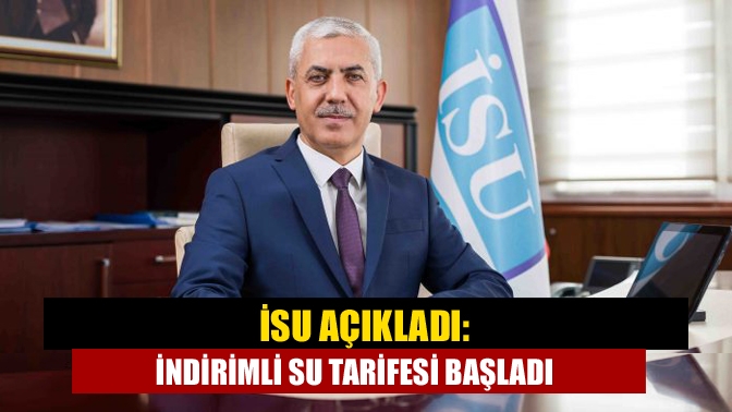 Gazetemize açıklamalarda bulunan İSU Genel Müdürü Ali Sağlık İSU Genel