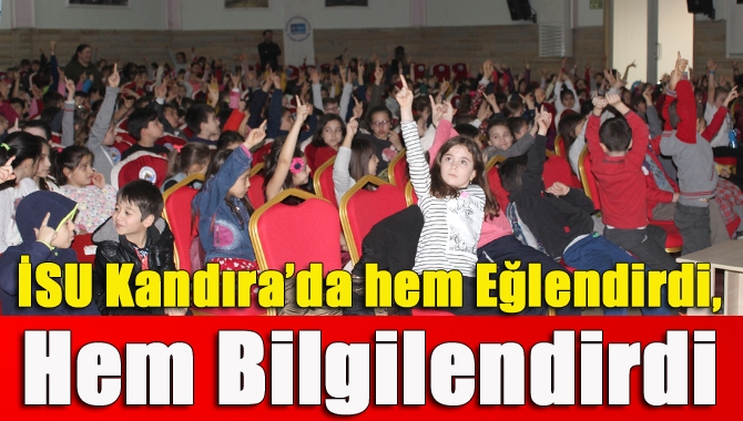 İSU Kandıra’da “Su Tasarrufu ve Çevre Bilinci” temalı etkinliği Kandıra