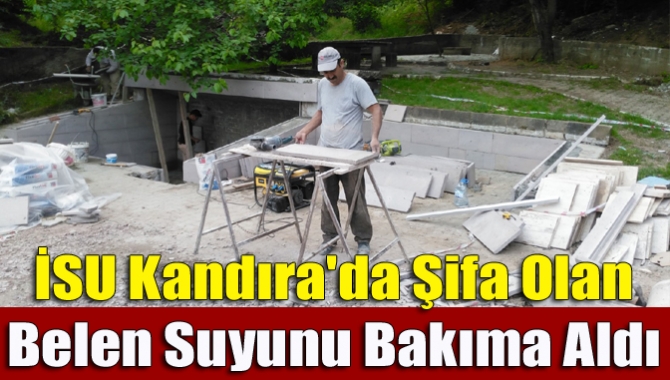 Binlerce hastaya şifa olan Belen suyunun çeşmesi bir süredir bakımsızlıktan