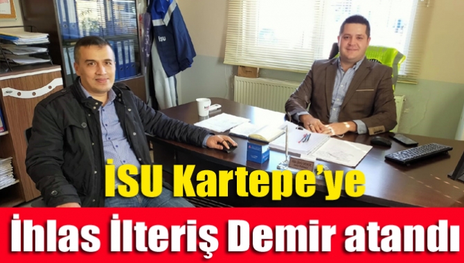 Emrah Taşer’dan boşalan İSU Kartepe Şube Müdürlüğü’ne ise Kandıra şantiye