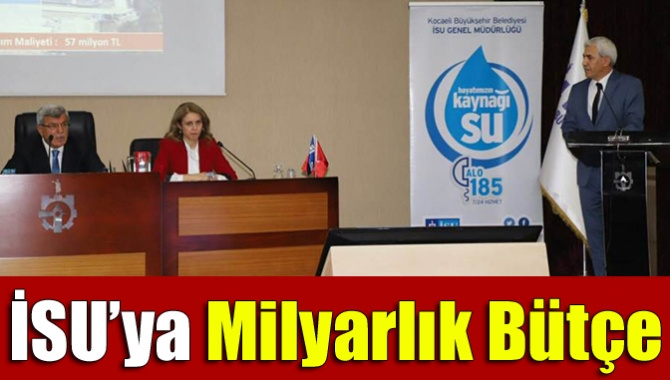 İSU’nun 2017 ikinci Genel Kurulu’nda kurumun tahmini bütçesi oylandı.geçtiğimiz yıl