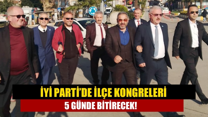 İYİ Parti Kocaeli’de ilçe kongreleri belli oldu. 26 Kasım İzmit