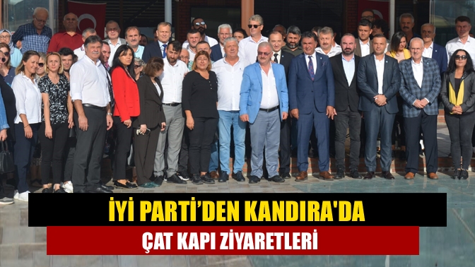 İYİ Parti Kocaeli İl Başkanlığı’nın her hafta farklı bir ilçede