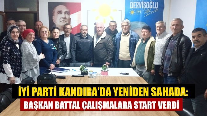 İYİ Parti Kandıra İlçe Başkanı Yusuf Battal ve yönetimi, Ramazan