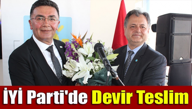İYİ Parti İl Başkanlığına atanan Şanbaz Yıldız İl Başkanlığında düzenlenen