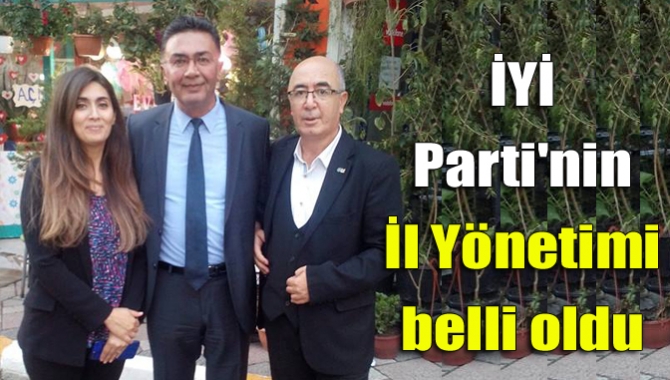 İYİ Parti Kocaeli İl Başkanlığı'nın 60 kişilik il yönetimindeki isimler