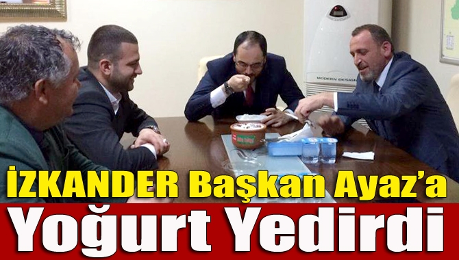 İZKANDER, Başiskele Belediye Başkanı Hüseyin Ayaz’ı ziyaret etti. İZKANDER Başkanı