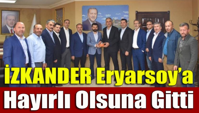 İZKANDER Başkanı Ömer Özkan ve Yönetim Kurulu Üyeleri kısa süre