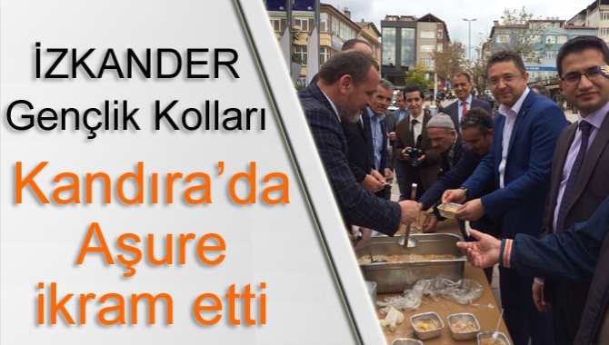 İZKANDER Gençlik Kolları tarafındanMuharrem ayı münasebeti ile Kandıra’da organize edilen