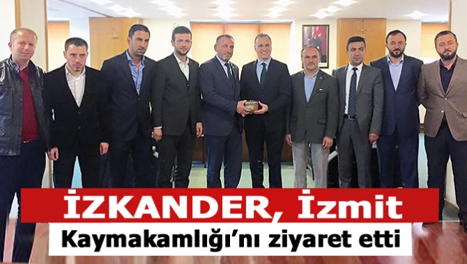 İzmit Kaymakamı Ersin Emiroğlu ile makamında yapılan görüşme çok sıcak