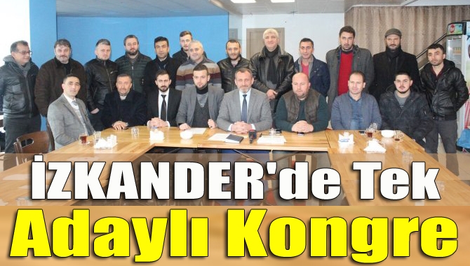 13 Ocak Cuma günü kongreye gidecek olan İZKANDER, kongre 