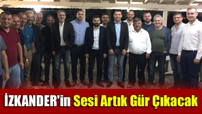 Yönetim kurulu toplantısında konuşan İZKANDER Başkanı Ömer Özkan, "Heyecanlı ve