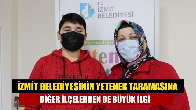 İzmit Belediyesi tarafından, gençlerin ve çocukların içindeki sanatçıyı gün yüzüne