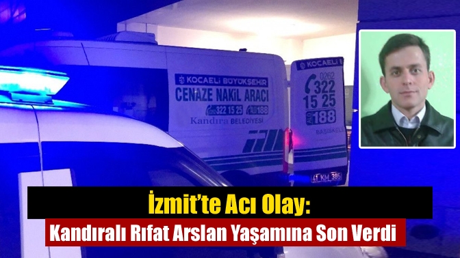 Kandıralı Rıfat Arslan, İzmit’teki evinin çatı katında yaşamına son verdi.