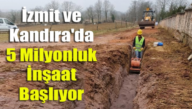 İSU Genel Müdürlüğü, İzmit ve Kandıra ilçesine bağlı eski köyler