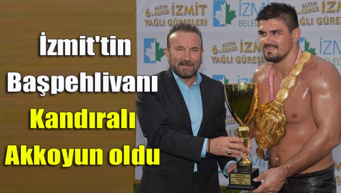 İzmit Belediyesi tarafından düzenlenen 6.Altınkemer Yağlı Güreşleri Tarihi Kırkpınar güreşlerini