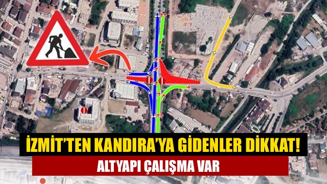 Kocaeli Büyükşehir Belediyesi, Yeşilova-Solaklar Köprülü Kavşak Projesi yapımı nedeniyle, İzmit