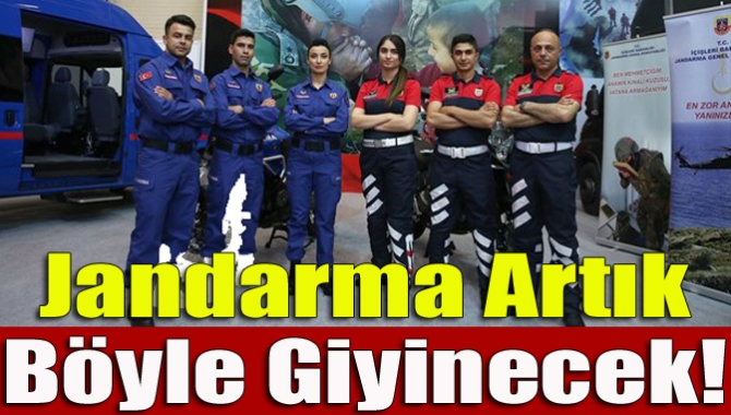 Kuruluşunun 178. yılını kutlayan Jandarma'nın yeni üniformaları da tanıtıldı. Üniformalar
